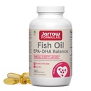 Jarrow Formler EPA-DHA Balance, 1200 mg Omega-3 fettsyrer for kardiovaskulær støtte, 240 Softgels, 120 dagers forsyning