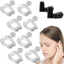 Tinnitus Relief for ringing ører, akupeace tinnitus relief enhet, akupeace anti tinnitus relief øreklipp, enhet for stopp øreringing (4par)