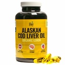 På Target Living Alaskan Cod Liver Oil 120 Myke Gels | Linje Fanget i USA | naturlig forekommende vitamin D | Rich i Omega 3 DHA / EPA