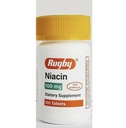 Spesialpakke med 5 -NIACIN TAB 100MG Rugby 100TB Watson Labs, INC (PSI) NO Post