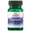 Swanson Albion Chelated Copper 2 Milligrams 60 Kapsler