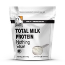 Det er bare! - Total melkeprotein konsentratpulver (inneholder: 80% Casein / 20% Whey), Heavy Metal Tested, Ingen tilsatt flavors, ikke-GMO, Glutenfri (2.5 pund, uslavored)