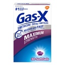 Gass-X Maksimal styrke Gass Relief Softgels med simetikon 250 mg - 30 Teller