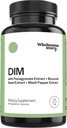 DIM Supplement kvinner | DIM SGS | Pomegranate, Broccoli og Black Pepper Blande | Estrogen & Hormon Balance for kvinner | Cell and Vessue Helse | 60-dagers Supply | Clean Label Prosjekt sertifisert