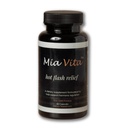 FEMMEPHARMA Mia Vita Hot Flash kosttilskudd for Menopause Non-GMO Natural Hormone Regulation for natt Sweats Svart Cohosh & Dong Quai 60 kapsler (30 dagers forsyning)