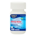 Ohm Allergy Piller - Loratadin Allergi 24 timer ikke drowsy Relief for sesongallergier, Sneezing - Loratadin 10 mg antihistamin for effektiv ikke-drowsy 24-timers symptom relief - 100 greve