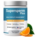 Mannlig fertilitet Supplement med L-karnitin og L-arginin, Preconcept Fertilitet Formula for optimal antall og sunn volum produksjon, 1 måneds forsyning (60 doser) i pulver.