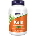 NÅ Supplements, Kelp 325 mHg naturlig jodin, støtter sunn Thyroid funksjon*, Super Green, 250 Veg Kapsler