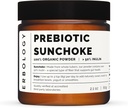 Erbologi Organic Sunchoke Powder 2.1 oz - 30 Serveringer - 50% Prebiotic Inulin Fiber - støtter gut helse og fremmer diverse mikrobiom - fôr god bakterier - Vegan - Glutenfri - GMO-fri