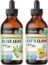 BIO KRAUTER Olive Leaf Tinktur 4 Fl. Oz. & Cats Klo Tinktur 4 Fl. Oz.