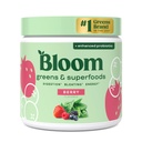 Bloom ernæring Superfood Grønn pulver, Digestive enzymer med probiotika og prebiotika, Gut helse, Bloating Relief for kvinner, Chlorella, Grønn Juice blanding med beet rot pulver, 30 SVG, Berry