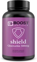BoostCeuticals Quercetin 200 500mg Vegan Capsules – Ingen stearates Ikke GMO Glutenfri Antioksidant Bioflavanoid - Over 6 måneders forsyning