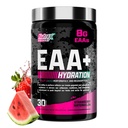 Nutrex forskning EAA Hydration EAA + BCAA pulver | Muskelgjenvinning, styrke, muskelbygging, utholdenhet | 8G essensielle aminosyrer + elektrolytter | Jordbær vannmelon 30 servering