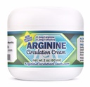 Arginine Circulation Cream 2 oz - Menthol, L Arginine & L Citrulline Lotion - støtter sunne ben og kropp blodflyt - hele familieprodukter