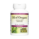 Naturlige faktorer, olje av Oregano 180 mg, bidrar til å opprettholde god helse med ekstra jomfruolje, 30 mykegels (30 porsjoner)