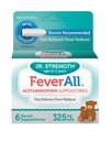 Feverall barn Acetaminophen Suppositories 6 Rektal Suppositories 325 mg Hver smerte Reliever / Fever Reduser. Paraben gratis, ingen kunstige farger eller andre konserveringsmidler. Alder 6-12 år