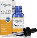 Niacin flytende dråper laget i USA - vitamin B3 Supplement - 500% DV per servering - 36 serveringer per beholder - Flott for menn, kvinner, barn - Vegansk vitamin B7 væske - bulk størrelser også tilgjengelig
