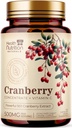 Cranberry Pills Supplement 25 000mg - fersk tranebær ekvivalent pulverekstrakt med vitaminer C & E - urinbåndstrakt helsestøtte, tranebærfrukt, sukkerfri formel, flaske i USA - 120 kapsler