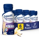 Sørg for høy protein vanilla ernæringshake med fiber, klar til å drikke, 16g protein og 27 vitaminer og mineraler, 8 fl oz, 6 pakke