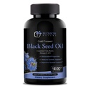 Svart Seed Oil Capsules 1000mg - Premium Svart Cumin Seed Oil Capsules - Svart Seed Oil flytende piller - Jomfru kald presset Nigella Sativa olje piller - Black Seed Oil - 120 Cap (2 måneders forsyning)