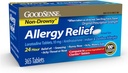 Goodsense Allergi relief Loratadin 10 Mg 24 Hr Tabletter, Blå, 365 telling (pakke med 12)