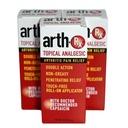 Topisk analgesisk smertelindring Roll-on med Capsaicin for dyp stimulerende smerte lindring, varmende Capsaicin for å lette smerte fra ledgikt og muskelsmerter og smerter, 9 oz