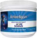 ACTIVE AGAIN Joint & Muscle Cream, 4oz | klinisk bevis for felles helse og mobilitet, Muskel, rygg, kne, skulder | Langsiktig Results | Doktor godkjent i USA