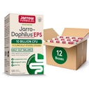 Jarrow Formula Jarro-Dophilus EPS Probiotika 10 milliarder CFU for intestinal Tract Support, Probiotic Supplement for Gut Helse for kvinner og menn, 120 Veggie Kapsler, opp til en 60 dagers forsyning, pakke på 12