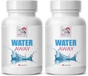 Diuretisk vannstøtte - WATER AWAY - Fluidtilskudd, wellness diuretikum, Naturlig fluid støtte, balanse støtte, Vannhåndtering supplement, Naturlig diuretikum, Vannløsning 2Bottle 120Caps