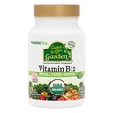 NaturesPlus Kilde til Livshage vitamin B12 - Pakke med 2, 60 Vegankapsler - Vegetarisk, Glutenfri, Certified Organic - 60 Total Services