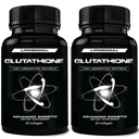 850 mg Liposomal Glutation Supplement ® 120 Total Liposomal Softgels ® Antioksidant Supplement v/Gluta-IVTM, 100X Absorpsjon Over pulver Glutation