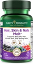 Håret, huden + negler Melt 1000mcg B-12 + 2500mcg Biotin Energi Berry Melt - Delicious Berry Lemonade Flavor m/Super Frukter - B12 Methylcobalamin - 30 smeltetabletter