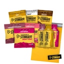 Honning Stinger treningssett – 9 Count Plus klistremerke og polybag – energikilde for enhver aktivitet – 3 organiske vafler, 3 pakker med energi Chews & 3 Energigels