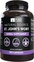 PURE ORIGINAL INGREDIENTS St. John's Wort (365 kapsler) Ingen magnesium eller ris fyllstoffer, alltid ren, Lab verifisert