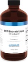 Douglas Laboratories MCT/Butyrat flytende med solbutyrat | gir høyt konsentrert Caprylsyre og butyric syre i en Pleasant flytende | 15,6 fl. oz.