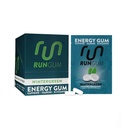 RUN GUM Wintergreen Box av Chewing Gum, 24 stykker (pakke med 12)