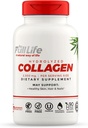 Hele livet Hydrolysert kollagen Supplements - Bovine kollagen piller for kvinner og menn - Kosher collagen Capsules, Glutenfri - 90 Veggie Capsules 2500mg