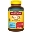 Natur laget omega 3 fiskeolje kosttilskudd, 550 mg per servering, fiskeolje omega 3 kosttilskudd som etyl esters for sunn hjerte støtte, 300 Softgels, 100 dagers forsyning