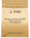 Rene originale ingredienser Blåbærekstrakt (8 oz) Ikke-GMO, Glutenfri, Ikke-fyllstoffer eller tilsetningsmidler
