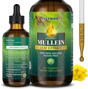 Mullein Drops - Lung Cleanse - Leaf Extract - Kraftig Mullein for immunstøtte, Detox & Respirasjonsstøtte - Herbal kosttilskudd - 2 Oz-6