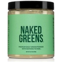 NAKED Super Greens Powder Organic Greens Supplement - Bare 10 Premium ingredienser - Vegansk, ikke-GMO, Prebiotiske og probiotiske - 35 Serveringer