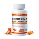 ElevateLife Berberine Supplement - Berberine 1500mg Per Serving,120 Kapsler - Berberine HCI - Berberine Plus - pluss ren sann ceylon kanel, Berberine HCI Root Supplements piller