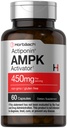 Horbäach AMPK Metabolsk aktivator 450 mg | 60 kapsler | Ikke-GMO, Glutenfri