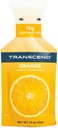 Transcend Foods Orange Gel (1,1 oz, pakke med 38) Rask-Acting Carb Gel Orange Flavor - Koffein gratis