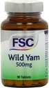 FSC 500mg Wild Yam - Pakke med 90 tabletter