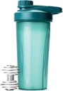 Mr. Pen- Shaker flasker til proteinblandinger med Twist Cap, 28 oz, Protein Shaker flaske med Wire Whisk Ball, Shaker Cup, Mixer Flaske
