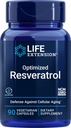Liv forlengelse optimalisert Resveratrol, 90 vegetariske kapsler