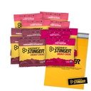 Honning ingefær organisk energi Chews – Variety Pack – 12 greve – 4 av hver flavor – Chewy Gummy Energikilde – Cherry Blossom, frukt smoothie & Pomegranate Passionfrukt – Plus klistremerke og polybag