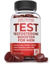 Atlantis Nutrition Testosteron Booster For menn Gummies - Mannlig Forbedring, Boosts Energi, & Optimerer Fysisk ytelse Formulert W / Tribulus, Horny Goat Weed, Sag Palmetto, Maca Root - 60 Gummies