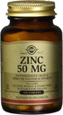 Solgar Zinc 50 Mg, 100 tabletter - sink for sunn hud, immunsystem og antioksidant støtte- 100 serveringer, 100 tel (pakke på 12)